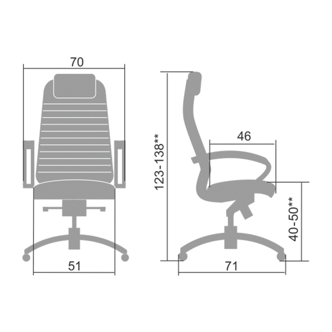 Գրասենյակային աթոռ  low 5